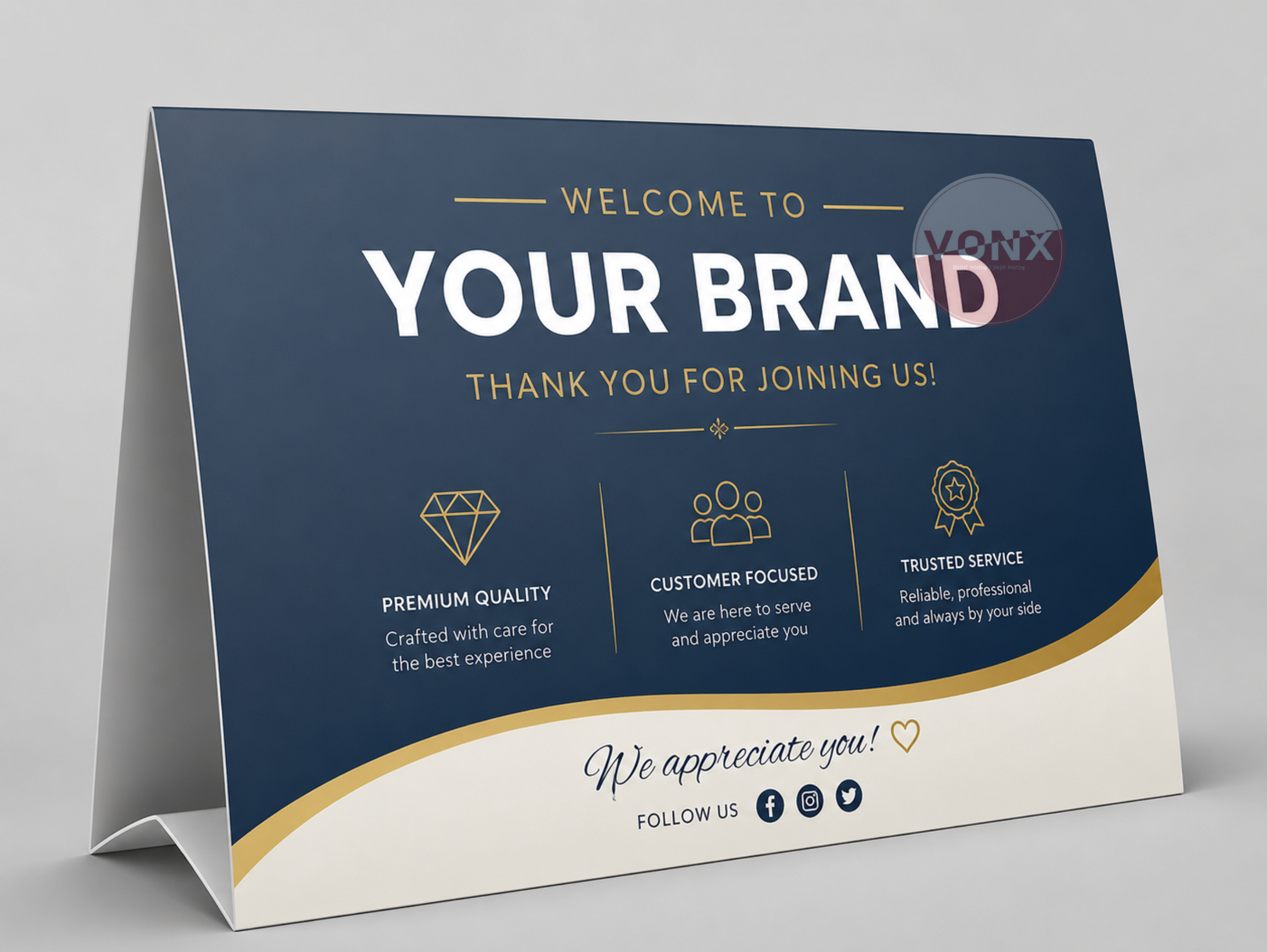 Tent Card